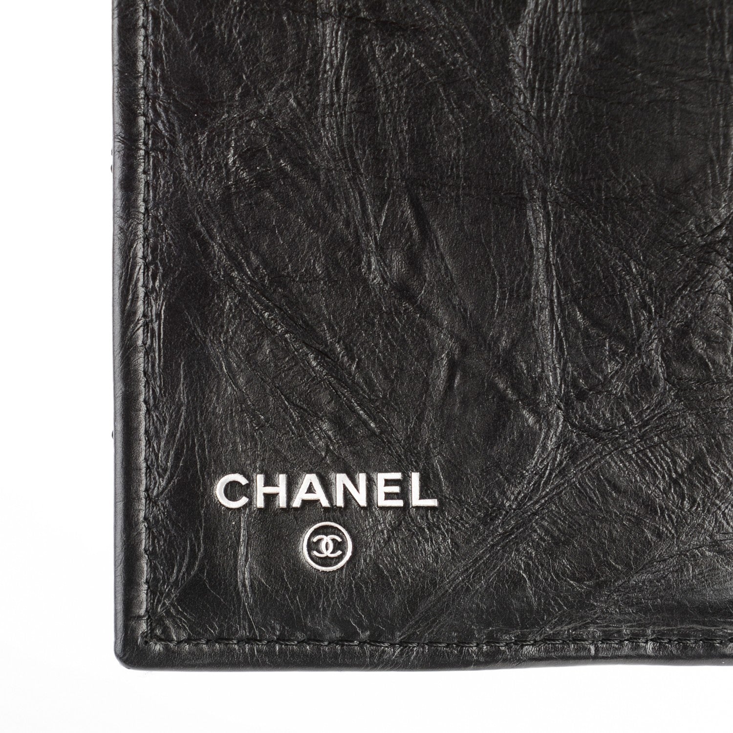 Chanel Aged Calfskin Quilted Reissue Compact Wallet Black 6 of 8