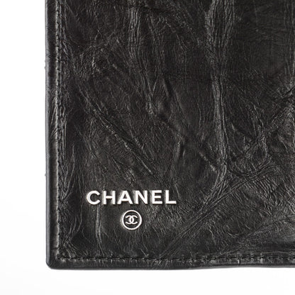 Chanel Aged Calfskin Quilted Reissue Compact Wallet Black 6 of 8