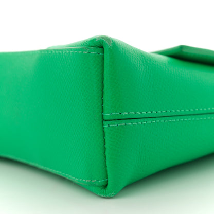 Balenciaga Grained Calfskin XS Downtown Shoulder Bag Vivid Green 11 of 16
