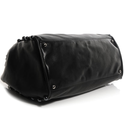 Chanel Lambskin Pearl Obsession Tote Black 4 of 7