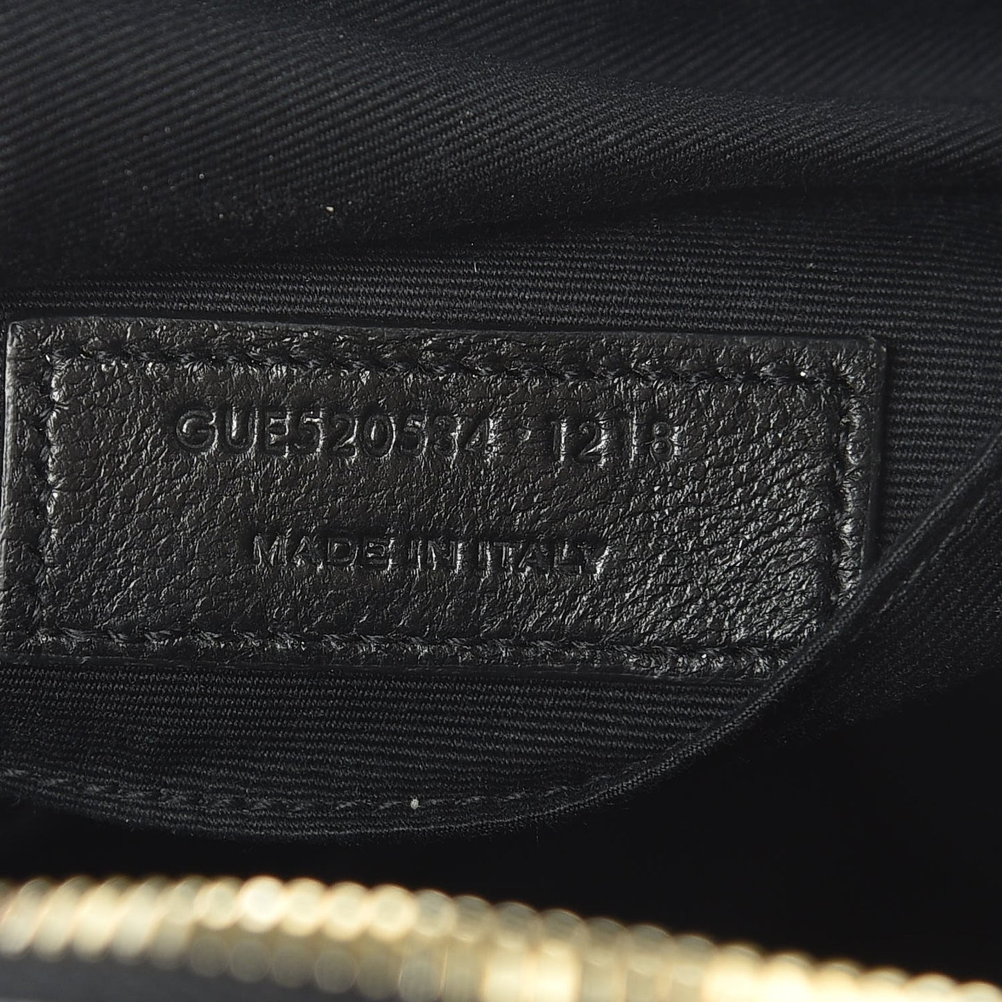 Calfskin Matelasse Monogram Lou Camera Bag Black