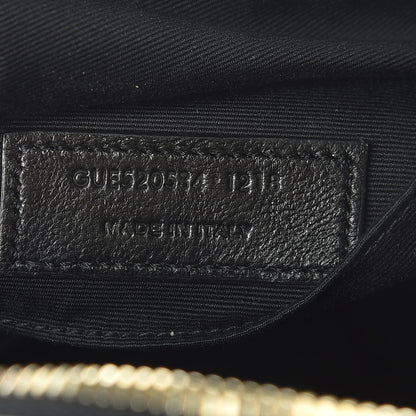 Saint Laurent Calfskin Matelasse Monogram Lou Camera Bag Black 8 of 9