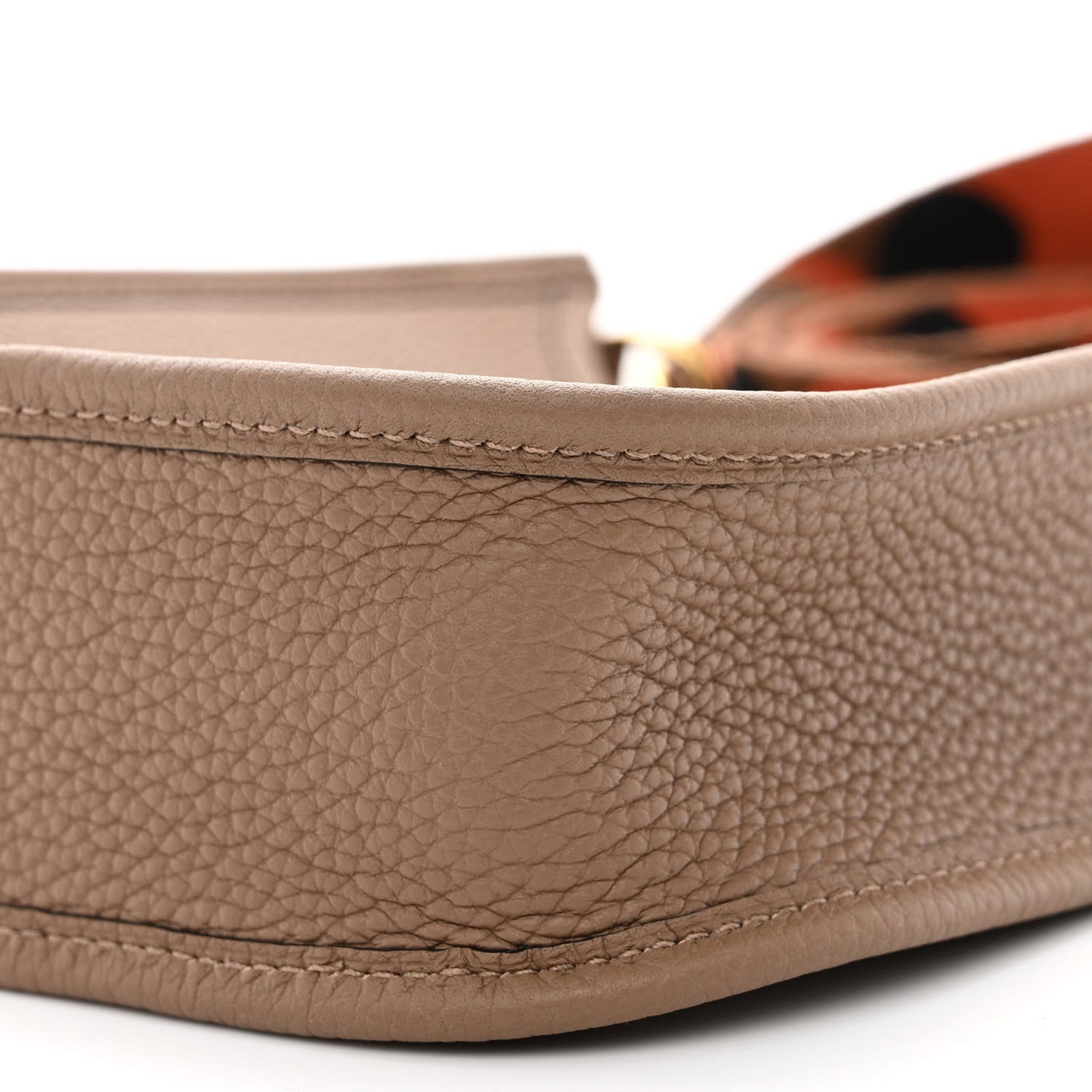 Taurillon Clemence Flipperball Sangle Evelyne TPM Beige De Weimar Noisette Cuivre Gold