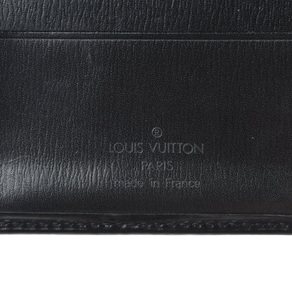Louis Vuitton Epi Porte-Billets Cartes Credit Monnaie Wallet Black 6 of 12