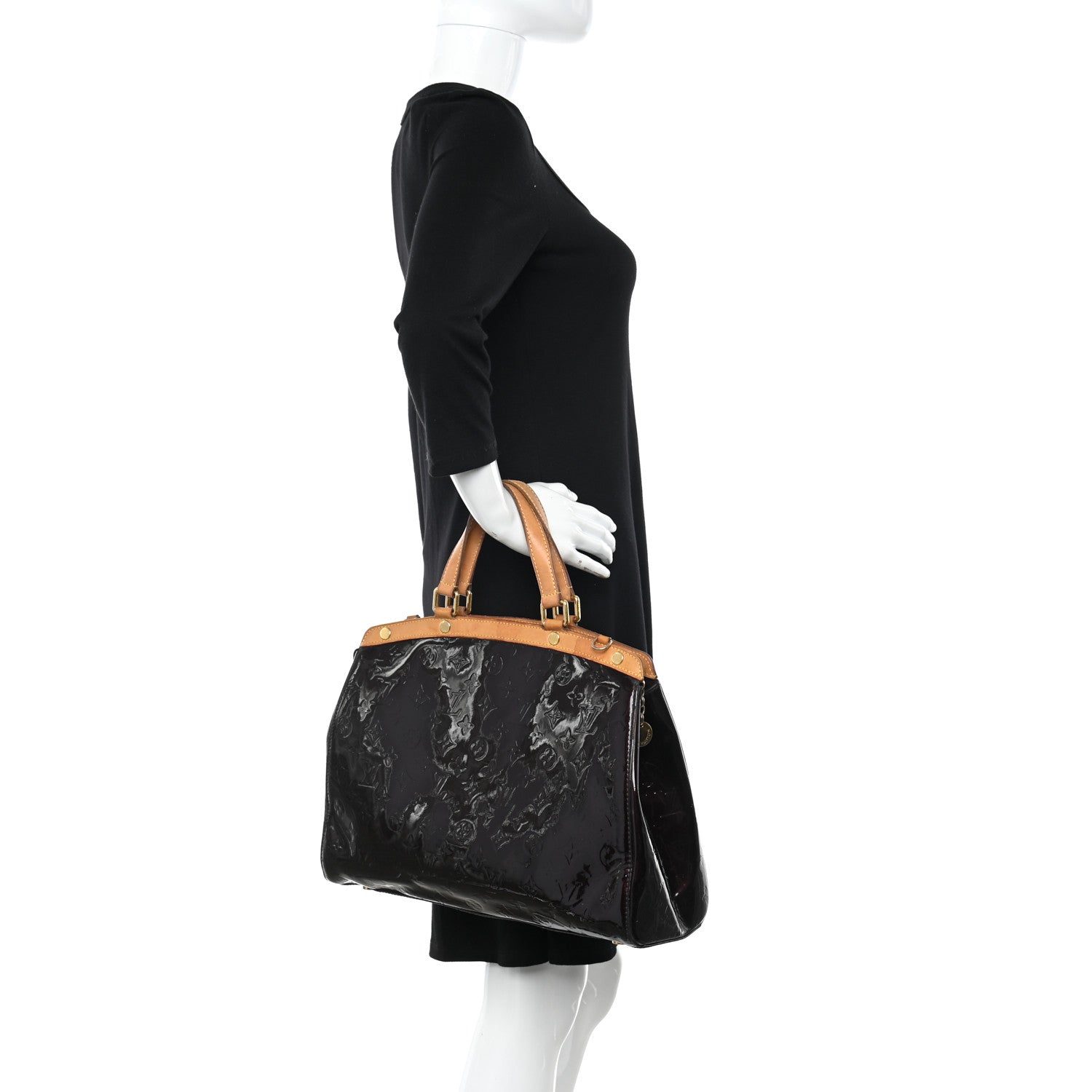 Louis Vuitton Vernis Brea GM Amarante 2 of 37