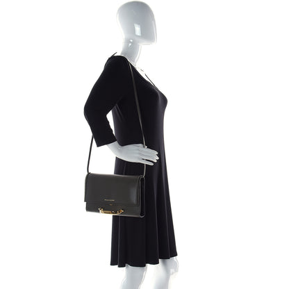 Alexander McQueen Calfskin The Story Crossbody Bag Khaki 3 of 11