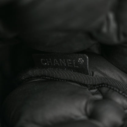 Chanel Calfskin Quilted Chesterfield Backpack Burgundy 7 of 10