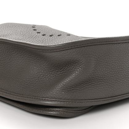 Hermes Taurillon Clemence Evelyne III GM Etain 9 of 10