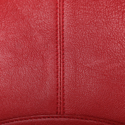 Alexander McQueen Calfskin De Manta Clutch Red 10 of 12