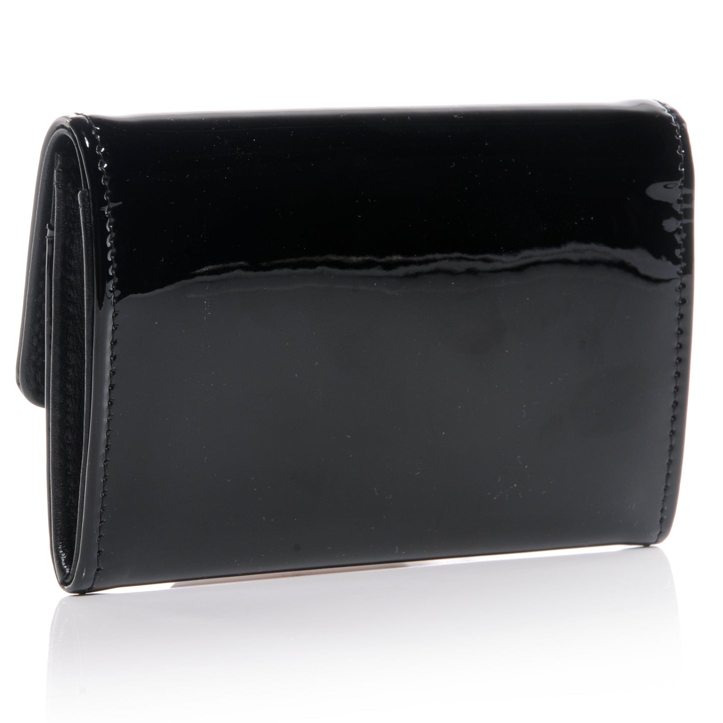 Patent CC Card Holder Black White