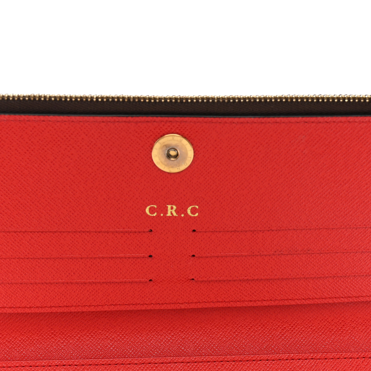 Monogram Adele Wallet Coquelicot