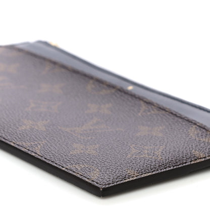 Louis Vuitton Monogram Slim Purse Black 9 of 10