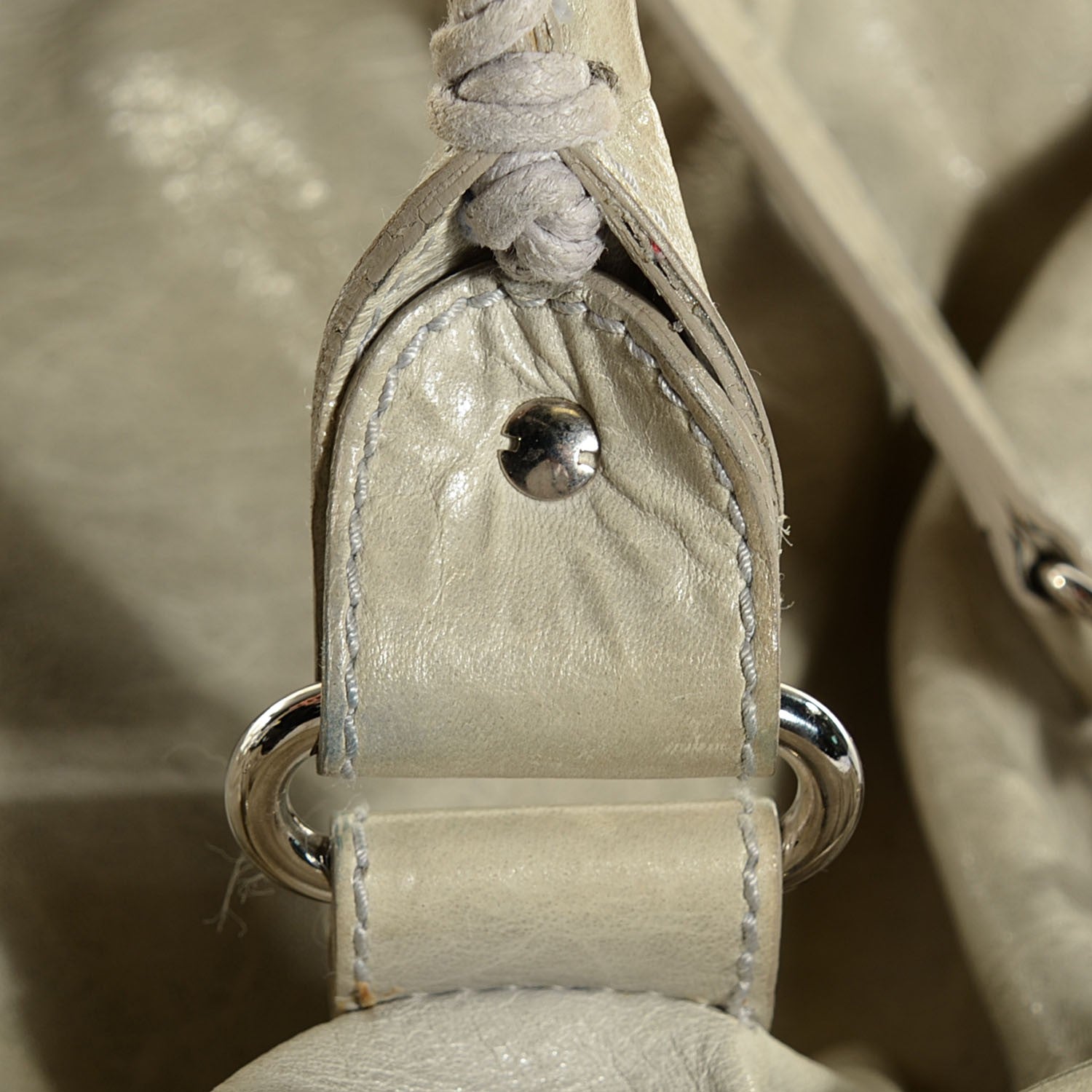 Balenciaga Agneau Giant 21 Silver Hardware Pompon Argent 8 of 11