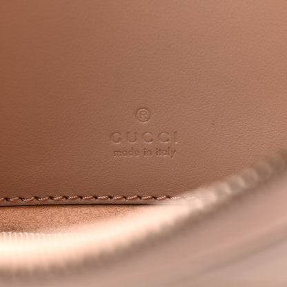 Gucci Calfskin Matelasse Mini GG Marmont Chain Crossbody Bag Porcelain Rose 5 of 10