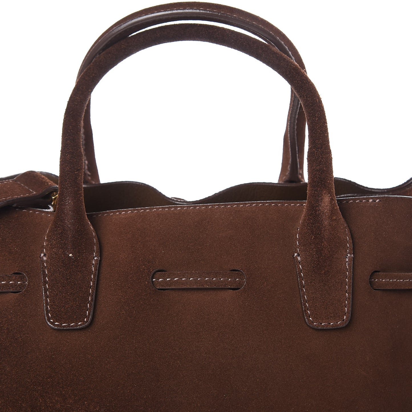 Suede Mini Sun Bag Chocolate