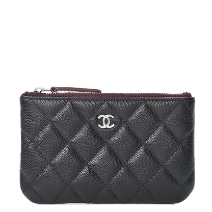 Chanel Caviar Quilted Small Cosmetic Case Black 1 of 8