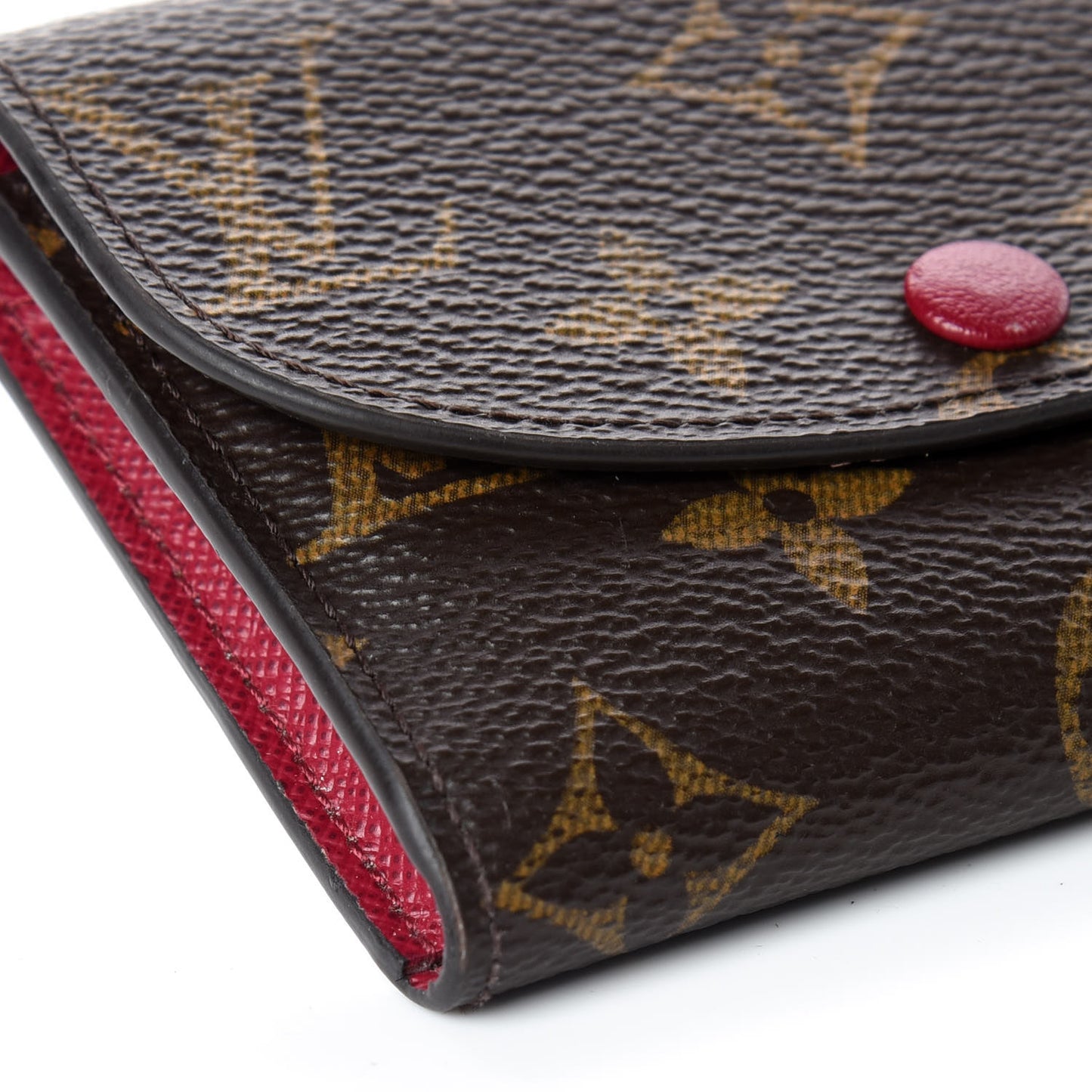Monogram Rosalie Coin Purse Fuchsia