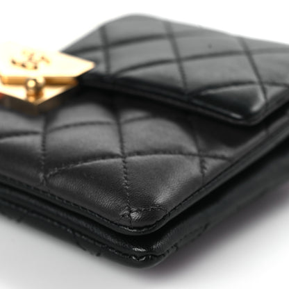 Chanel Lambskin Quilted Mini Yin Yang Flap Red White Blue Black 8 of 9
