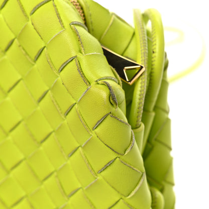 Bottega Veneta Nappa Intrecciato Small Loop Camera Bag Acid Kiwi 12 of 15