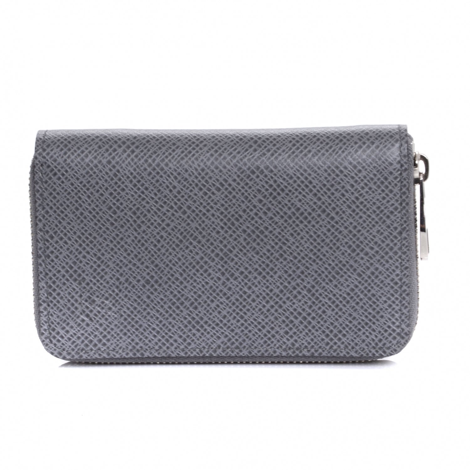 Louis Vuitton Taiga Zippy Coin Purse Vertical Glacier 1 of 9