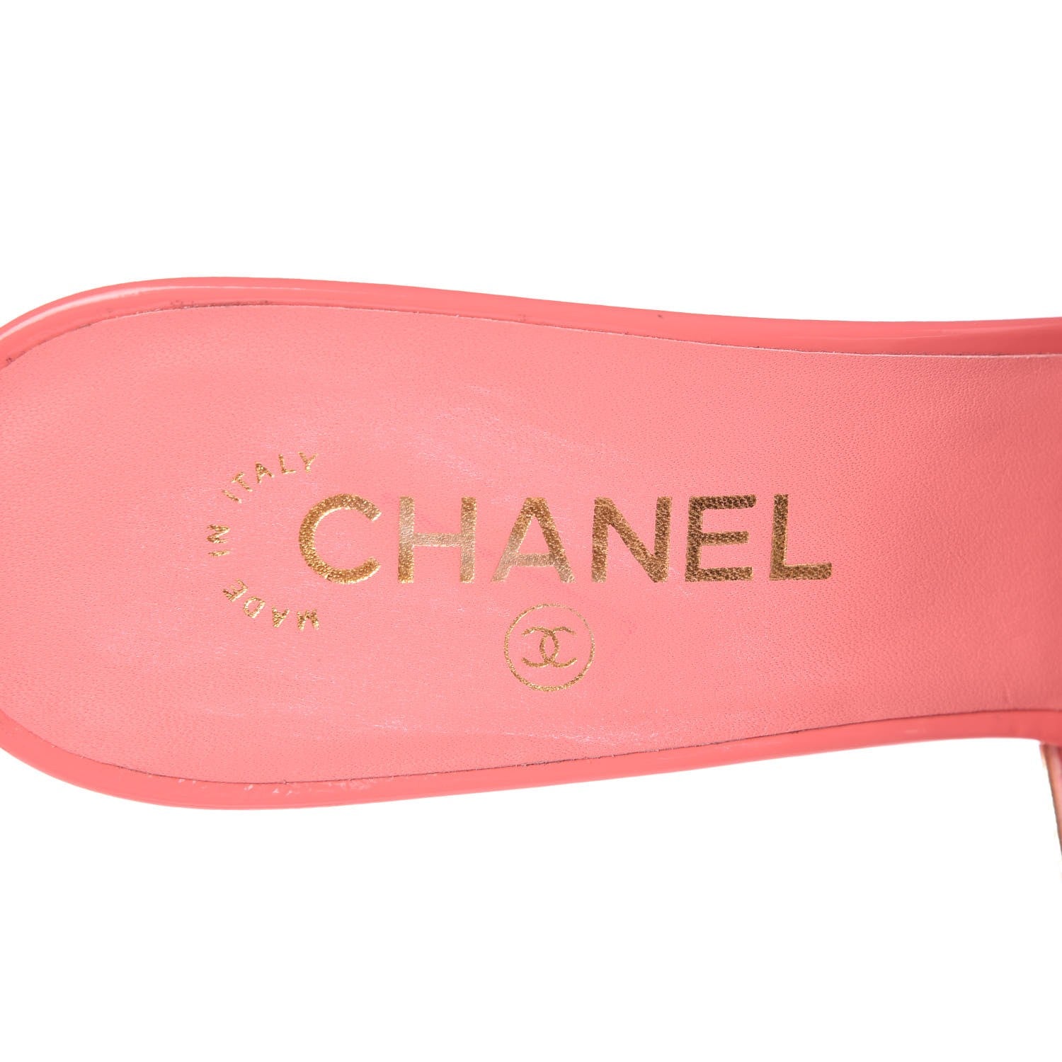 Chanel Patent Goatskin Camellia Mules 42 Pink 7 of 9