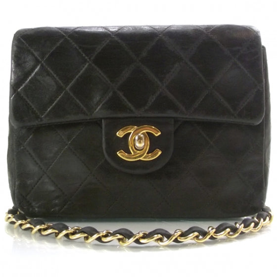 Chanel Lambskin Mini Flap Black 1 of 14