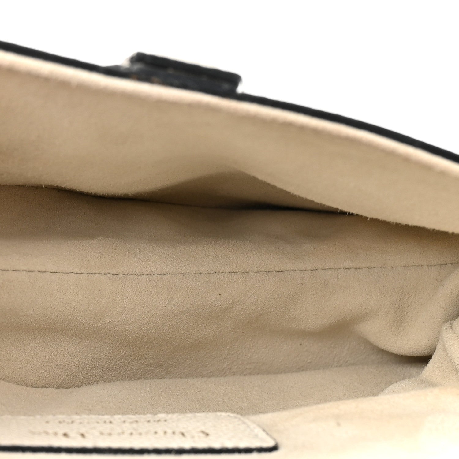 Christian Dior Grained Calfskin Mini Saddle Bag White 5 of 12
