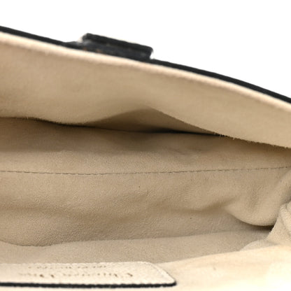 Christian Dior Grained Calfskin Mini Saddle Bag White 5 of 12
