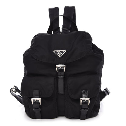 Prada Tessuto Nylon Vela Small Backpack Black 1 of 10
