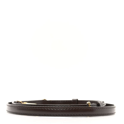 Louis Vuitton Calfskin 16mm Adjustable Shoulder Strap Brown 2 of 4