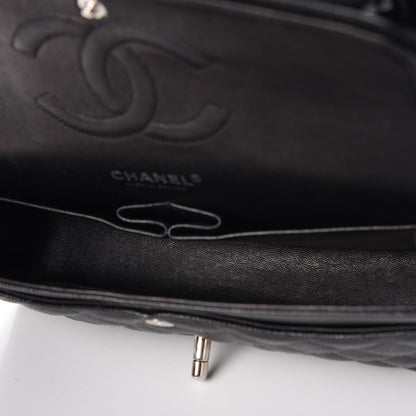 Chanel Caviar Quilted Medium Double Flap Black 6 of 13