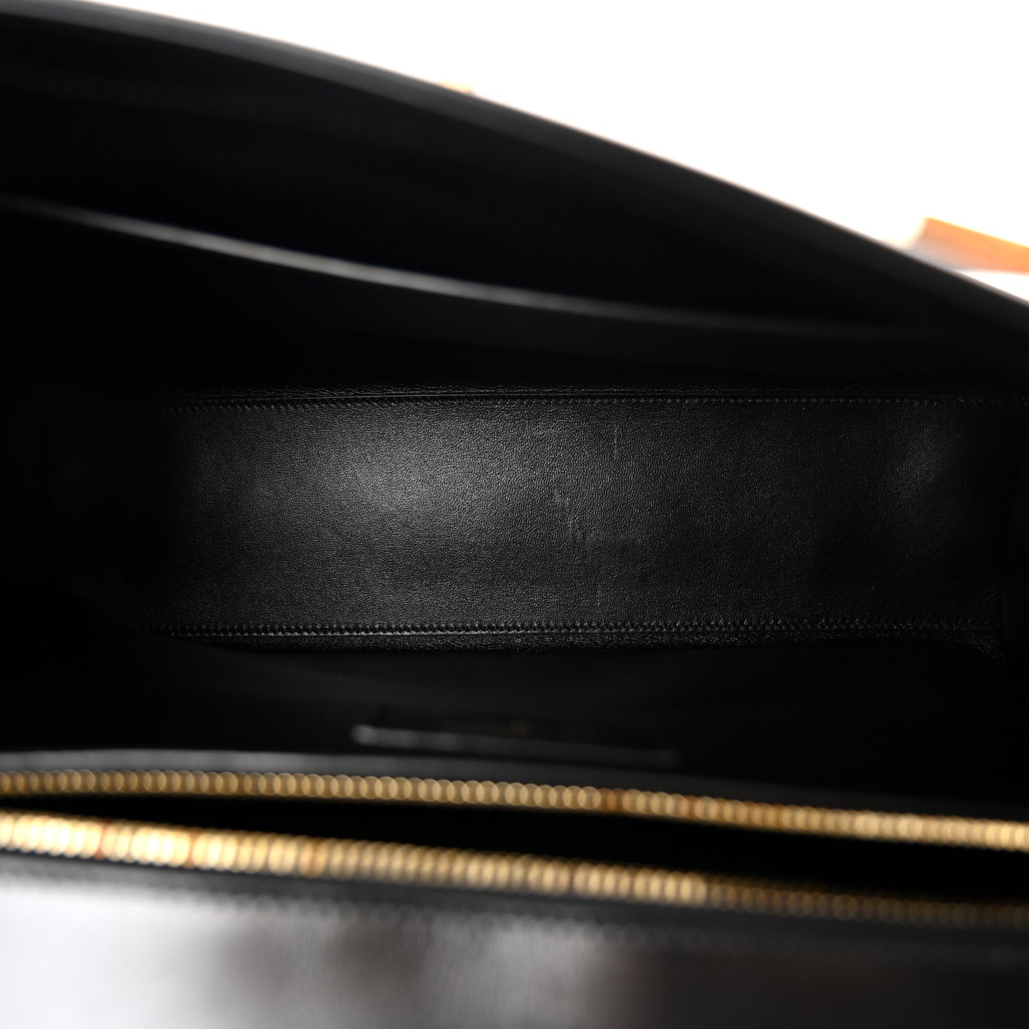 Smooth Calfskin Manhattan Top Handle Black