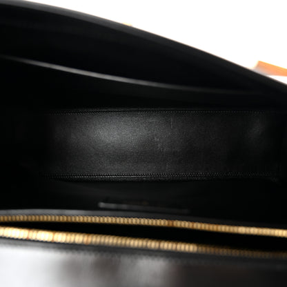Saint Laurent Smooth Calfskin Manhattan Top Handle Black 5 of 10