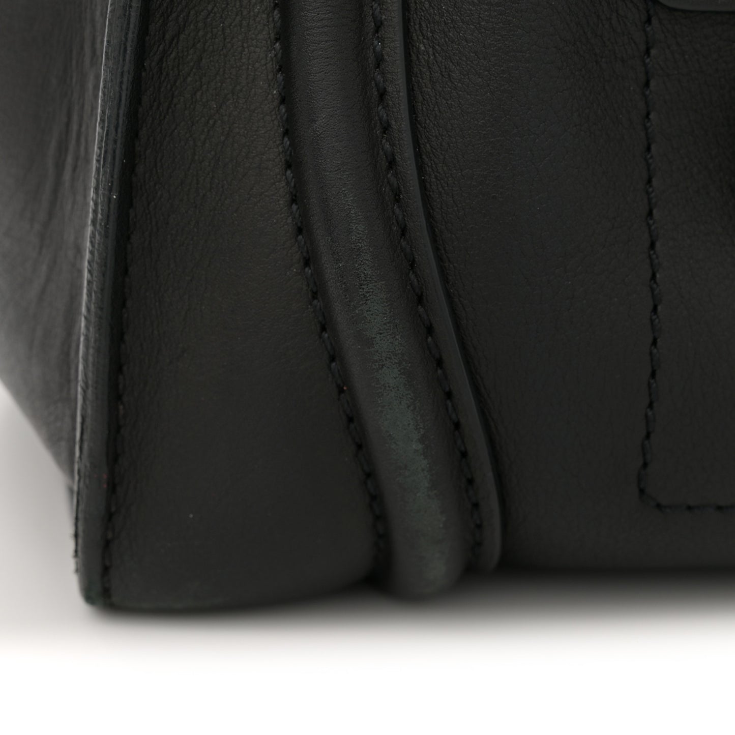 Smooth Calfskin Mini Luggage Black