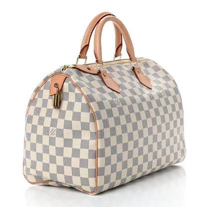 Louis Vuitton Damier Azur Speedy 30 2 of 5