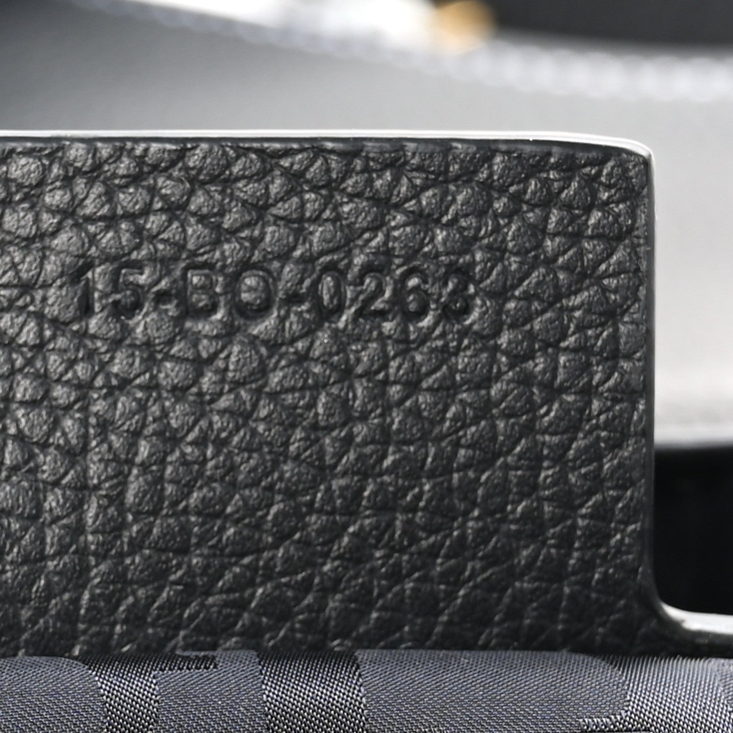 Christian Dior Grained Calfskin Saddle Messenger Bag With Strap Black 7 of 10