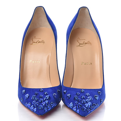 Christian Louboutin Veau Velours Drama 100 Pumps 38 Azulejo 2 of 7