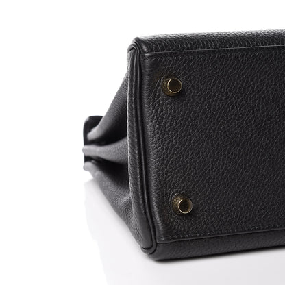 Hermes Togo Kelly Retourne 28 Black 34 of 43