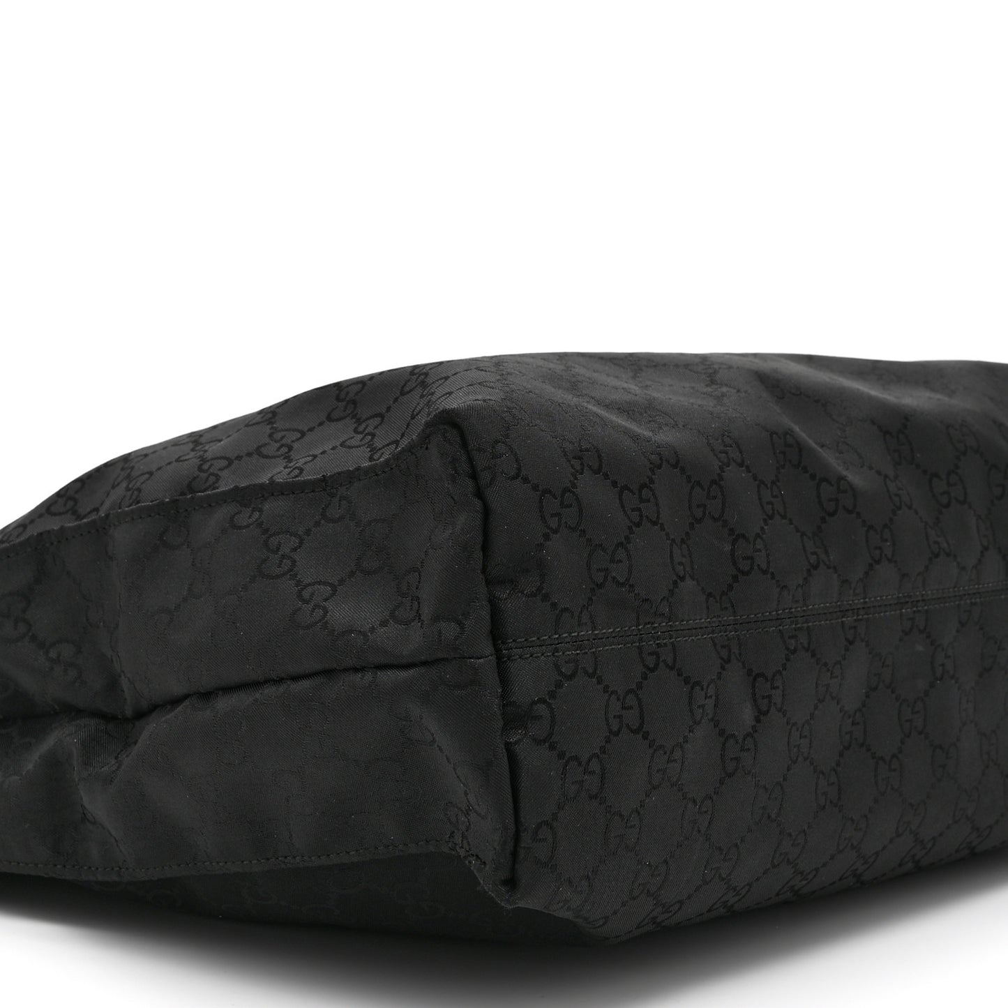 Nylon Monogram Tote Black