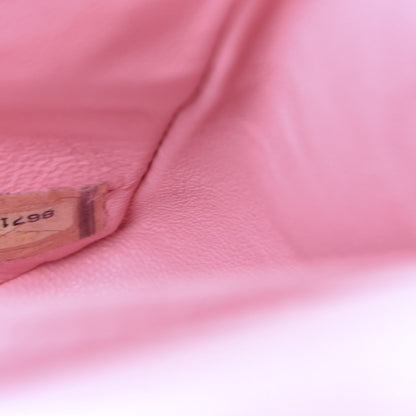 Chanel Caviar Quilted Medium Double Flap Pink 7 of 11