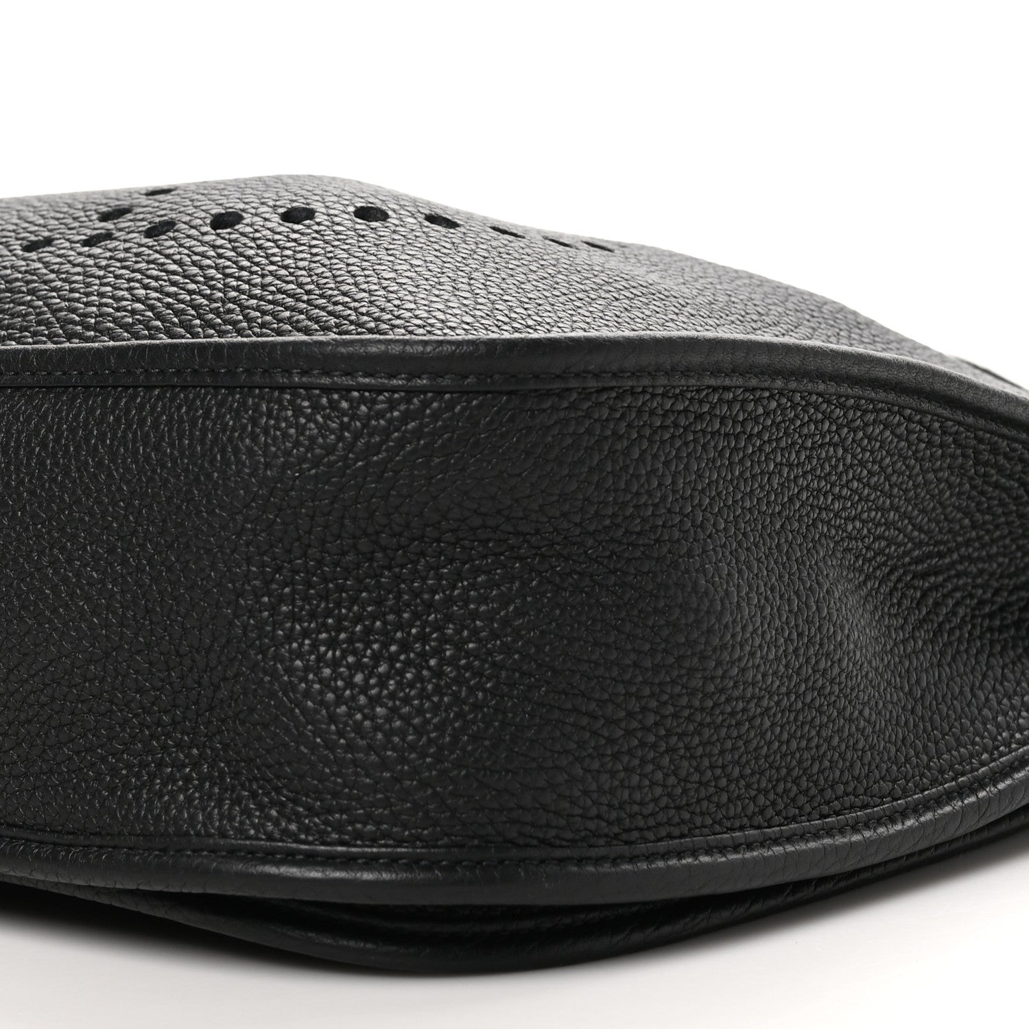 Hermes Taurillon Clemence EVELYNE III GM Black 10 of 10