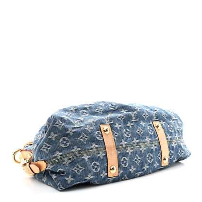 Louis Vuitton Denim Neo Cabby MM Blue 4 of 9