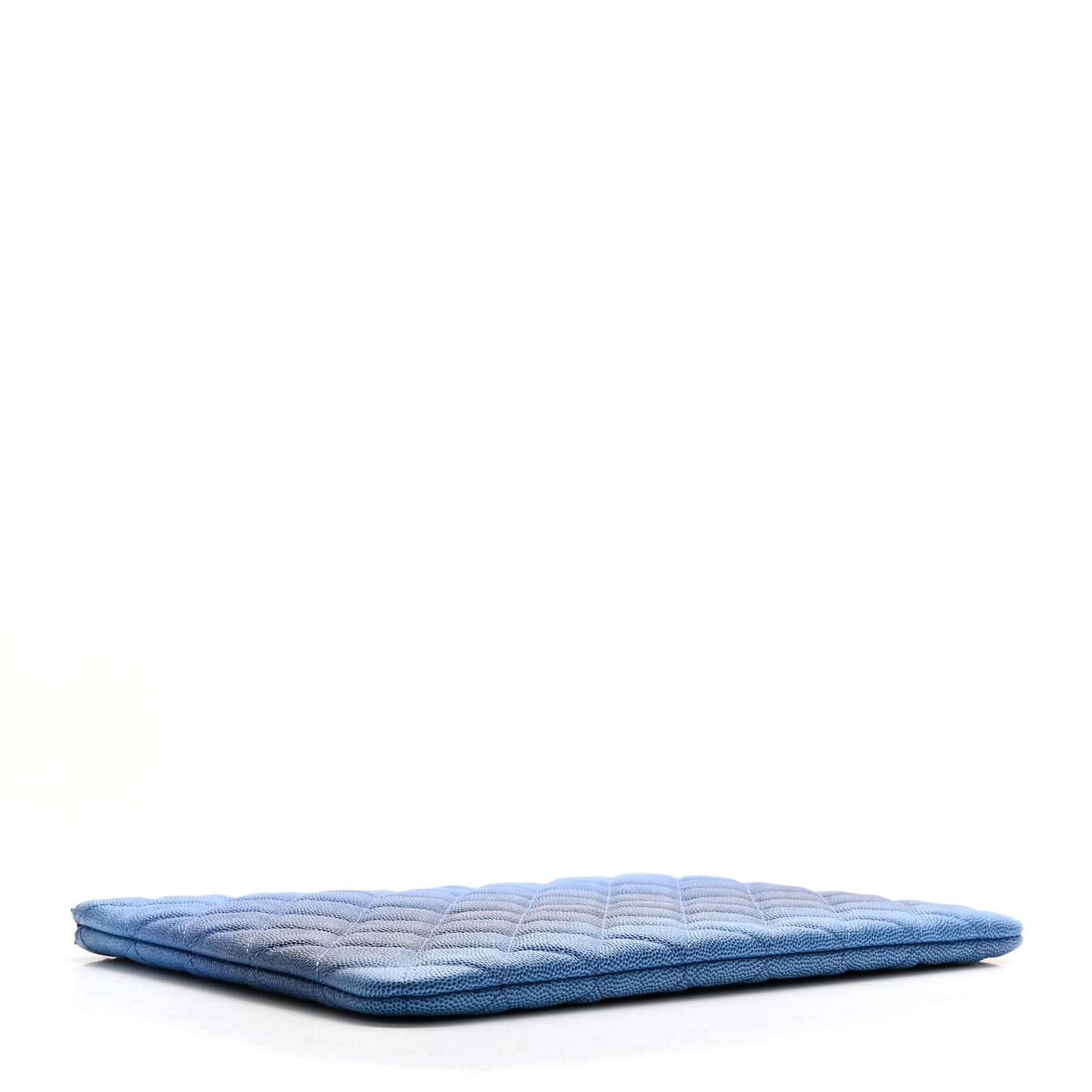 Caviar Ombre Medium Cosmetic Case Blue