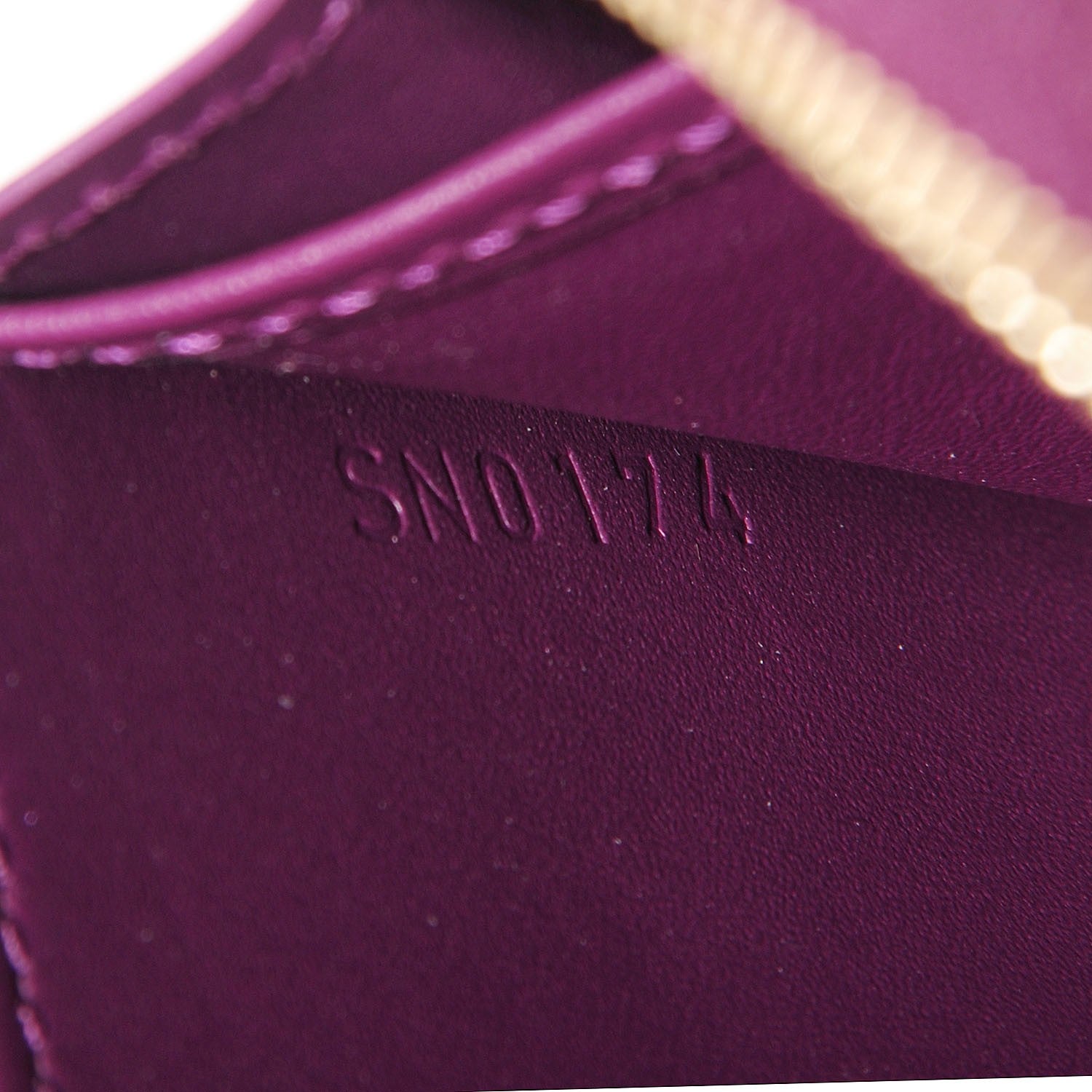 Louis Vuitton Vernis Zippy Coin Purse Wallet Amethyste 6 of 7