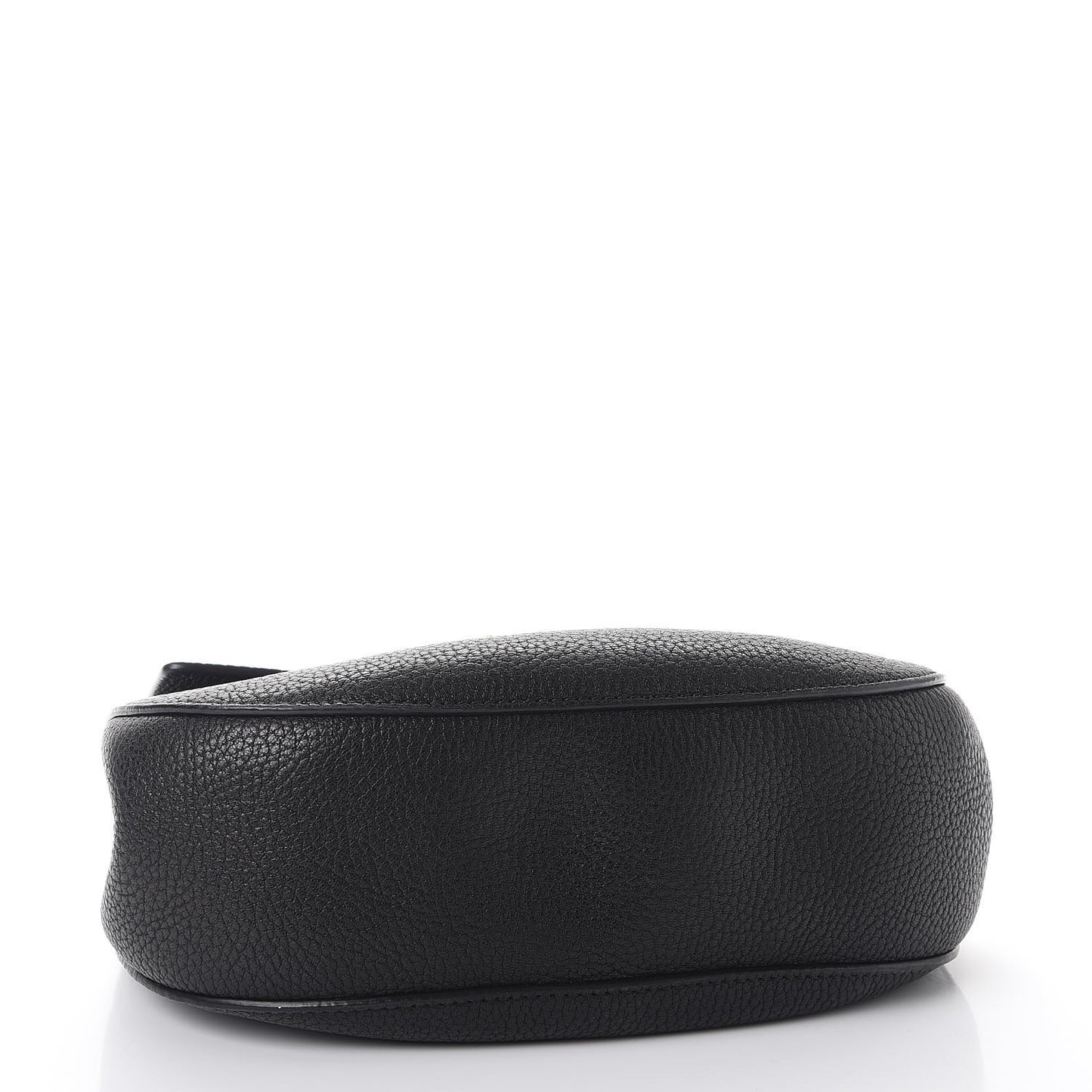 Grained Lambskin Drew Shoulder Bag Black