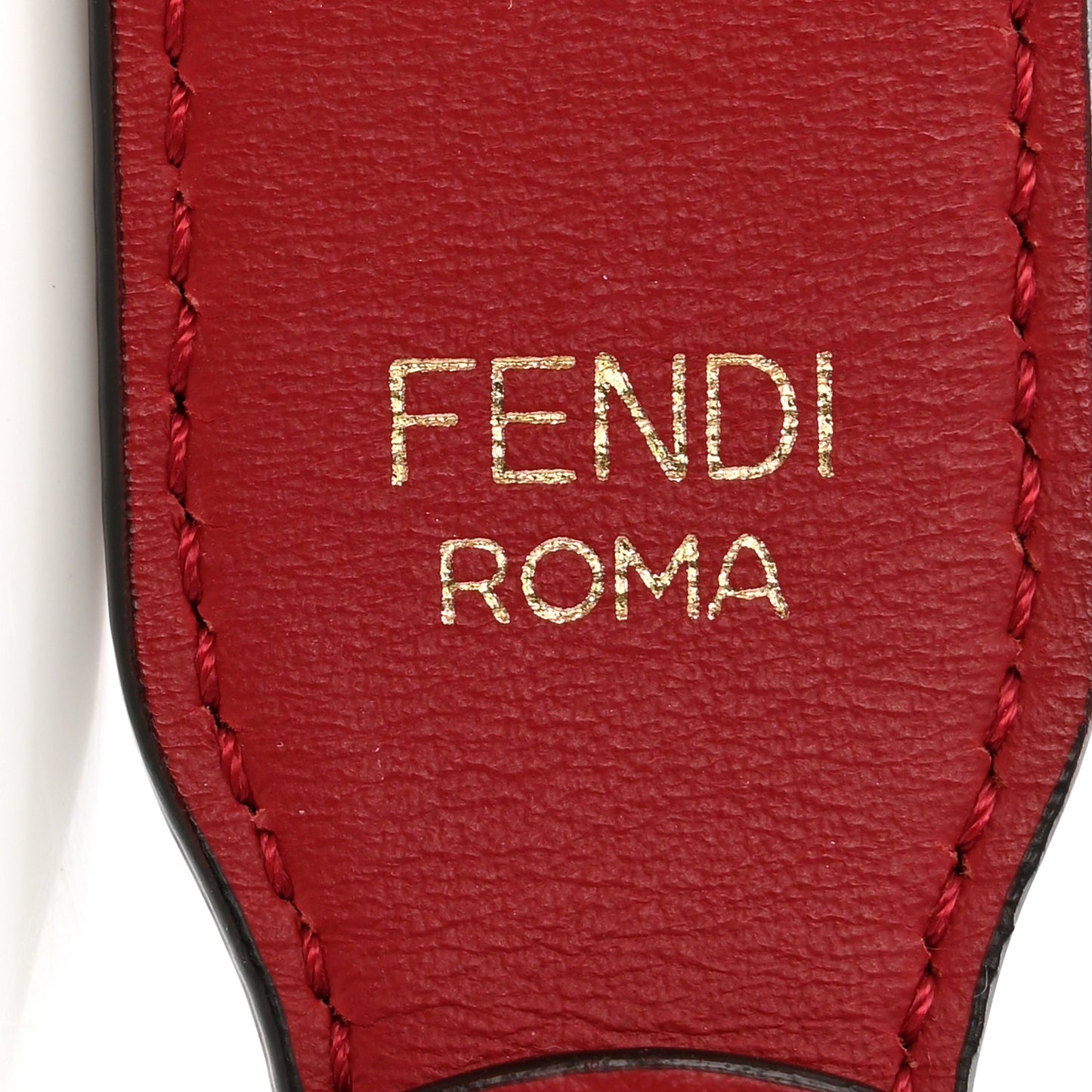 Calfskin Adjustable Strap You Red