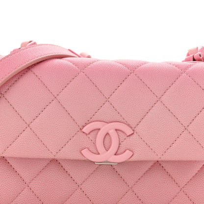 Chanel Shaded Caviar Quilted My Everything Small Flap Pink Light Pink 8 of 10