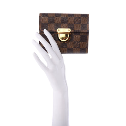 Louis Vuitton Damier Ebene Koala Compact Wallet 2 of 7
