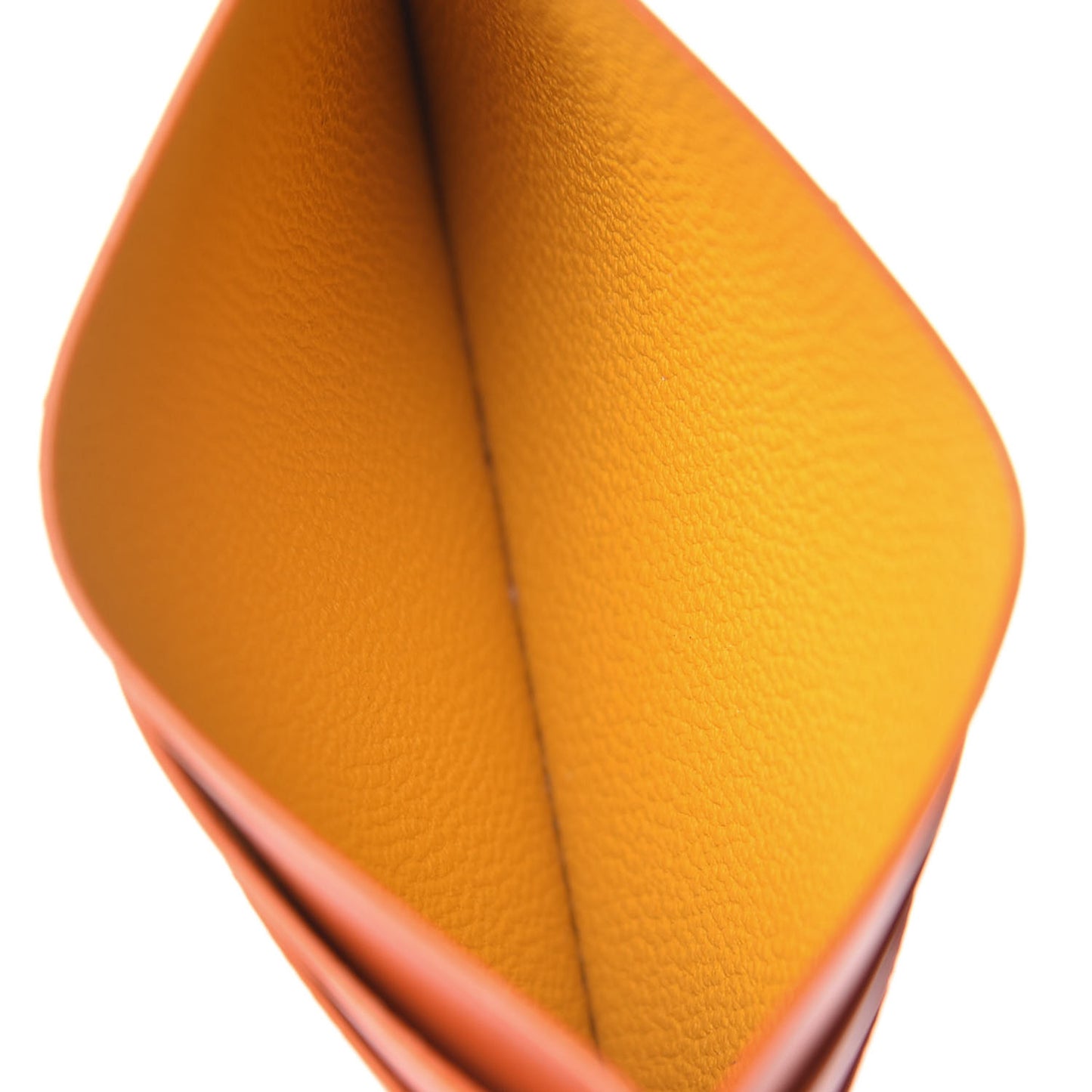 Goyardine Saint Sulpice Card Holder Orange