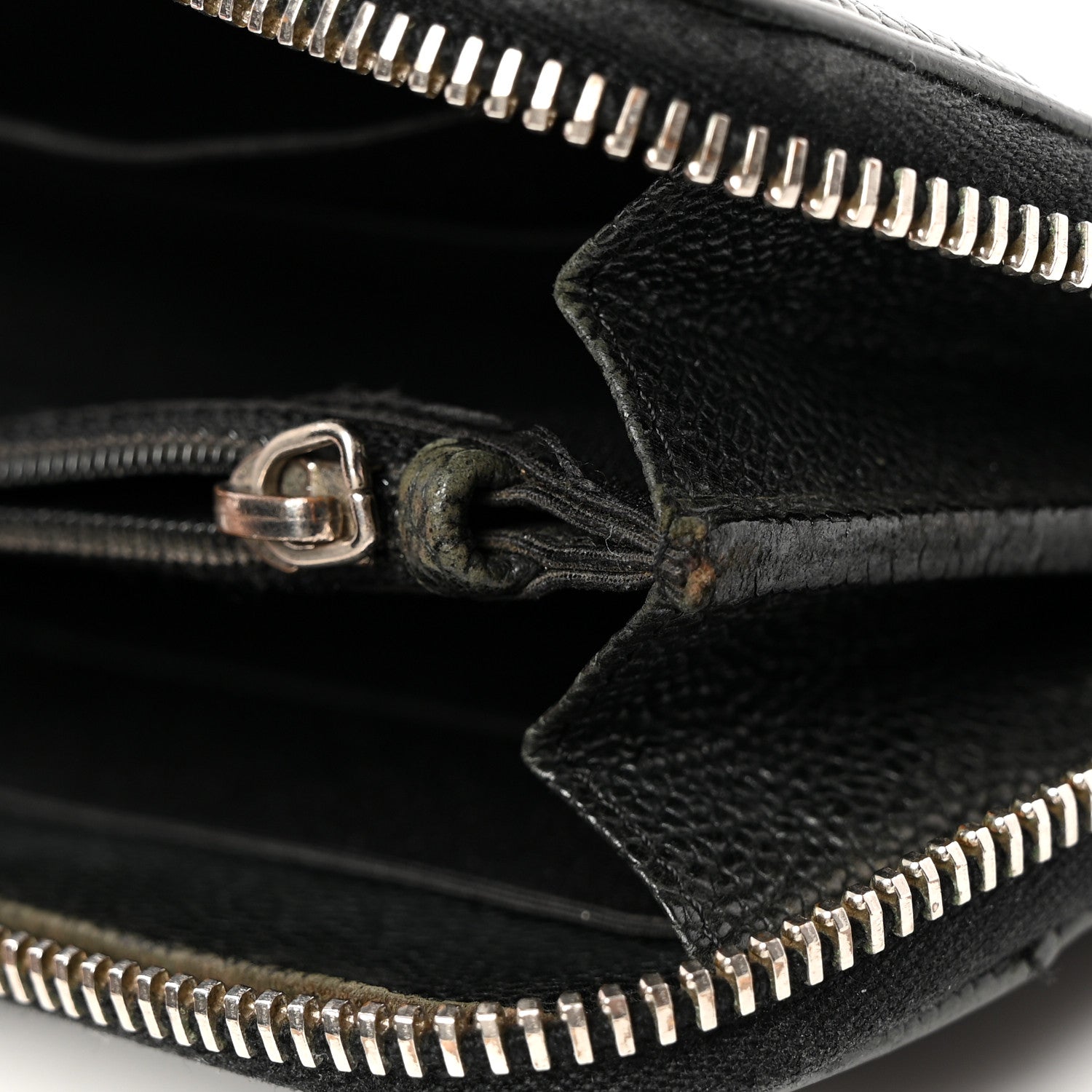 Chanel Caviar Outdoor Ligne Zip Around Wallet Black 11 of 18